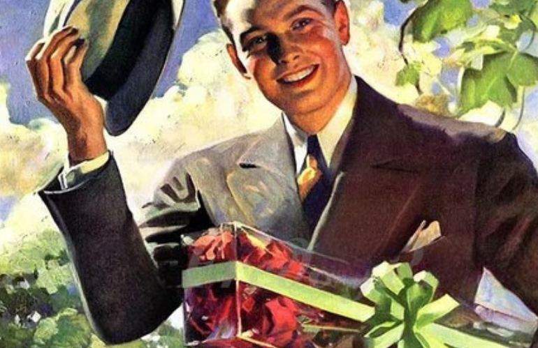 Iconografia cristiana di San Valentino con innamorati