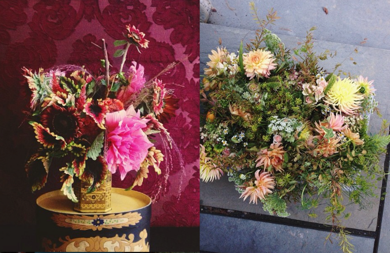 Ritratto floreale di Amy Merrick