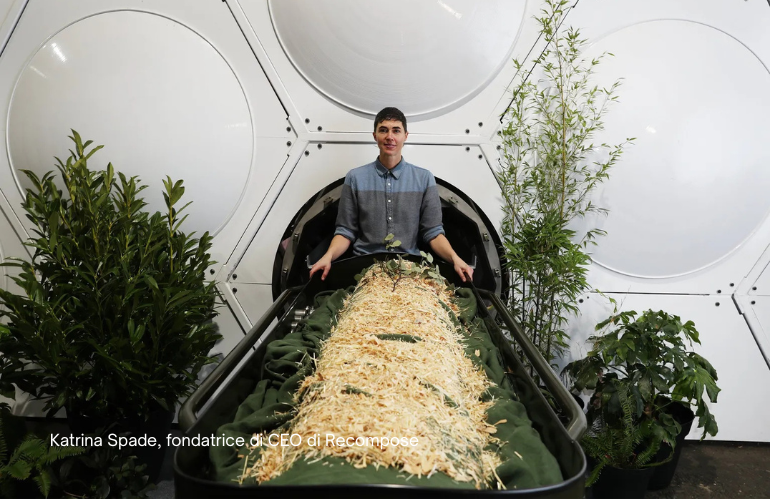 Compostaggio umano negli Stati Uniti, alternativa ecologica