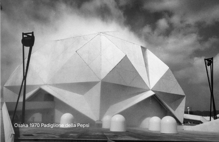 Fujiko Nakaya in una delle sue prime installazioni