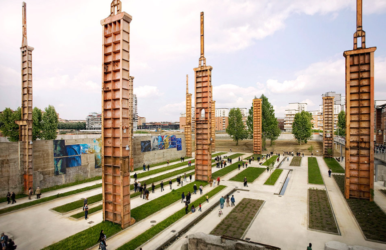 Ritratto di Peter Latz nel paesaggio postindustriale