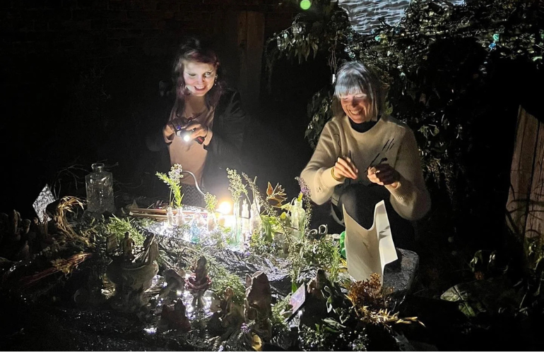 BBC Event Flower Setup