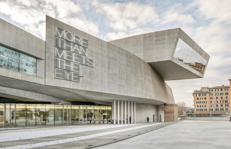 Zaha Hadid - Ingresso MAXXI Roma