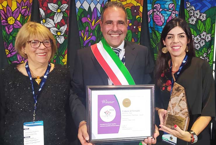 Monfalcone e Sorradile trionfano al concorso internazionale di fioriture "Communities in Bloom"