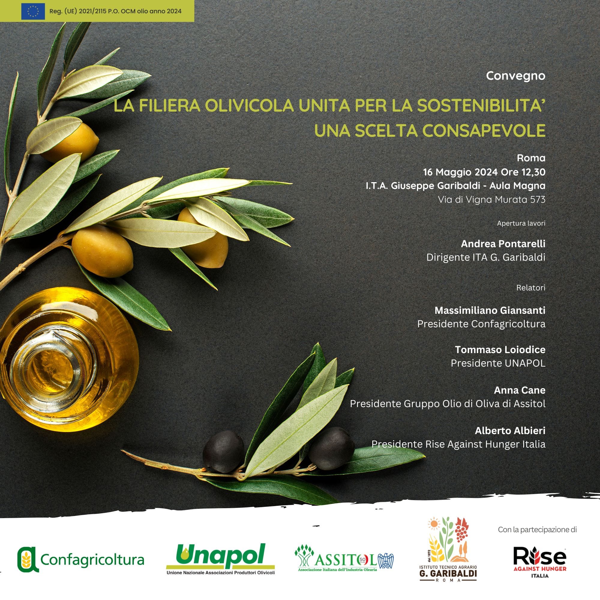 Invito Convegno Unapol Confagricoltura