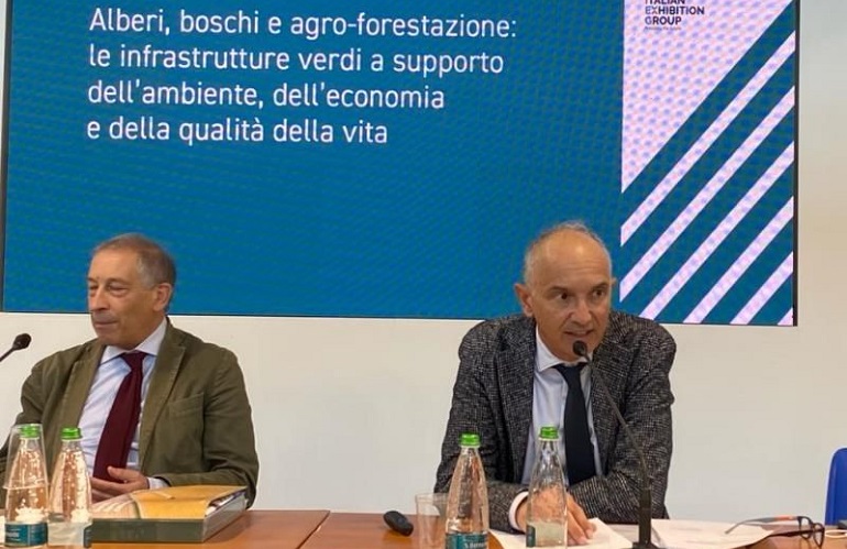 Enrico Allasia Risorse Boschive di Confagricoltura a Ecomondo 