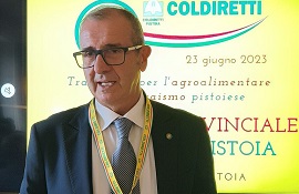 Fabrizio Tesi ancora presidente di Coldiretti Pistoia