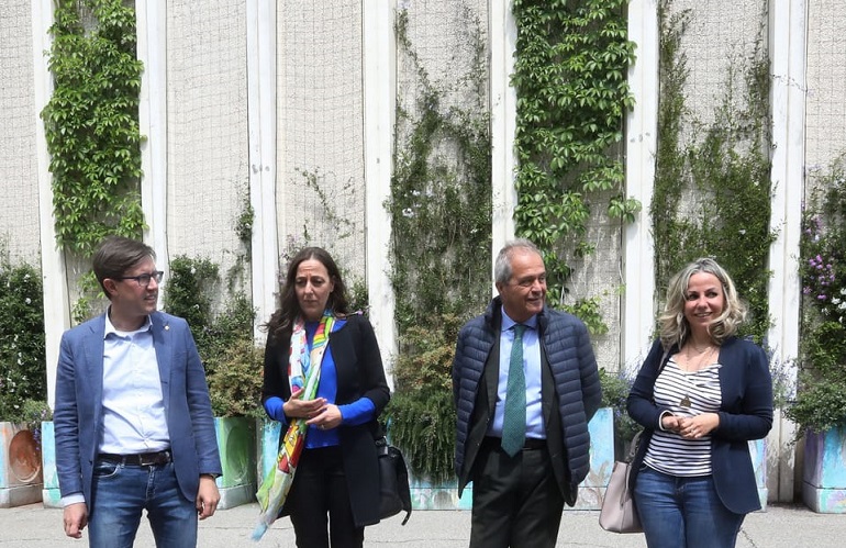 Pareti verdi nelle scuole di Firenze - giardino verticale