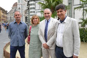 Inaugurazione delle installazioni Green al G20 di Firenze