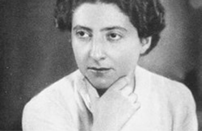 ritratto bianco e nero di maria teresa parpagliolo