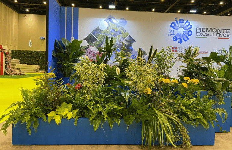 FLOROVIVAISMO: ASPROFLOR PORTA IL PIEMONTE A DUBAI CON "OFFICE LANDSCAPE" 