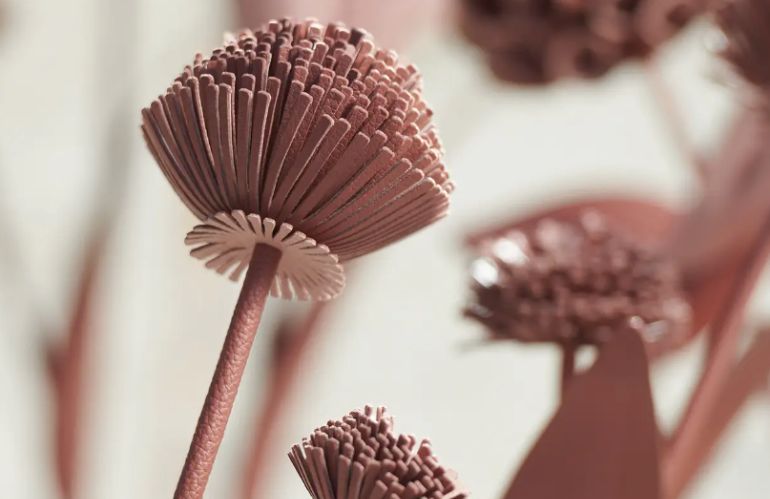 LEATHER FLOWERS