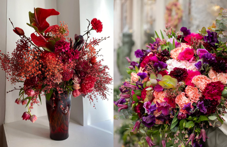 Visione finale di floral design emozionale e libero