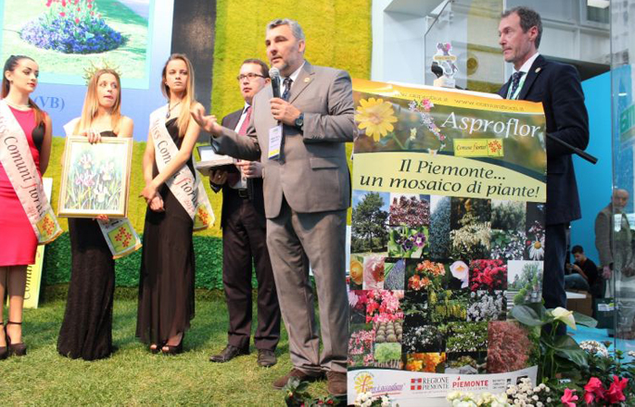 Concorso comuni fioriti 2014, premiazione