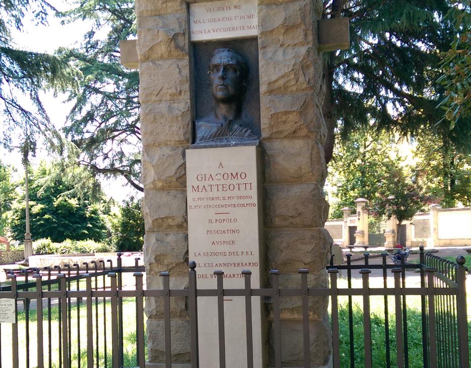 Monumento Giacomo Matteotti Pescia