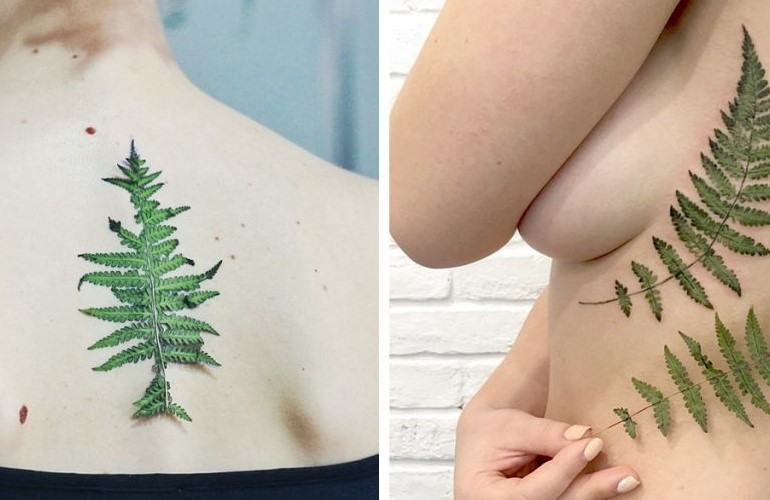 flowers tatu
