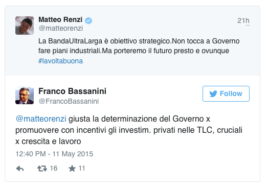 tweet renzi bassani